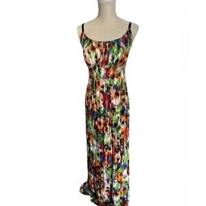 New Directions multi colored maxi dress size M​​